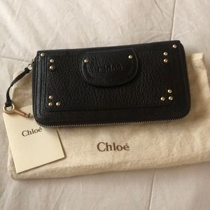 Black Chloe wallet